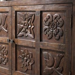 Wolf-Möbel Buffet Carving - Acacia massif / Métal - Acacia / Noir 39 Wolf-Möbel Buffet Carving - Acacia massif / Métal - Acacia / Noir -loftscape Boutique 1000202474 210127 06220400030 DETAILS P000000001000202474