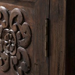 Wolf-Möbel Buffet Carving - Acacia massif / Métal - Acacia / Noir 43 Wolf-Möbel Buffet Carving - Acacia massif / Métal - Acacia / Noir -loftscape Boutique 1000202474 210127 06221200034 DETAILS P000000001000202474