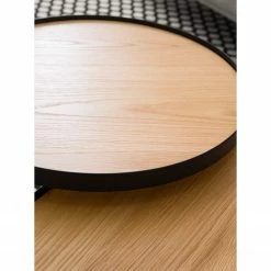 Fredriks Tables basses Permet (2 éléments) - Placage en bois véritable - Chêne / Noir -loftscape Boutique 1000204348 200212 13333800011 MOOD DETAILS P000000001000204348 mood