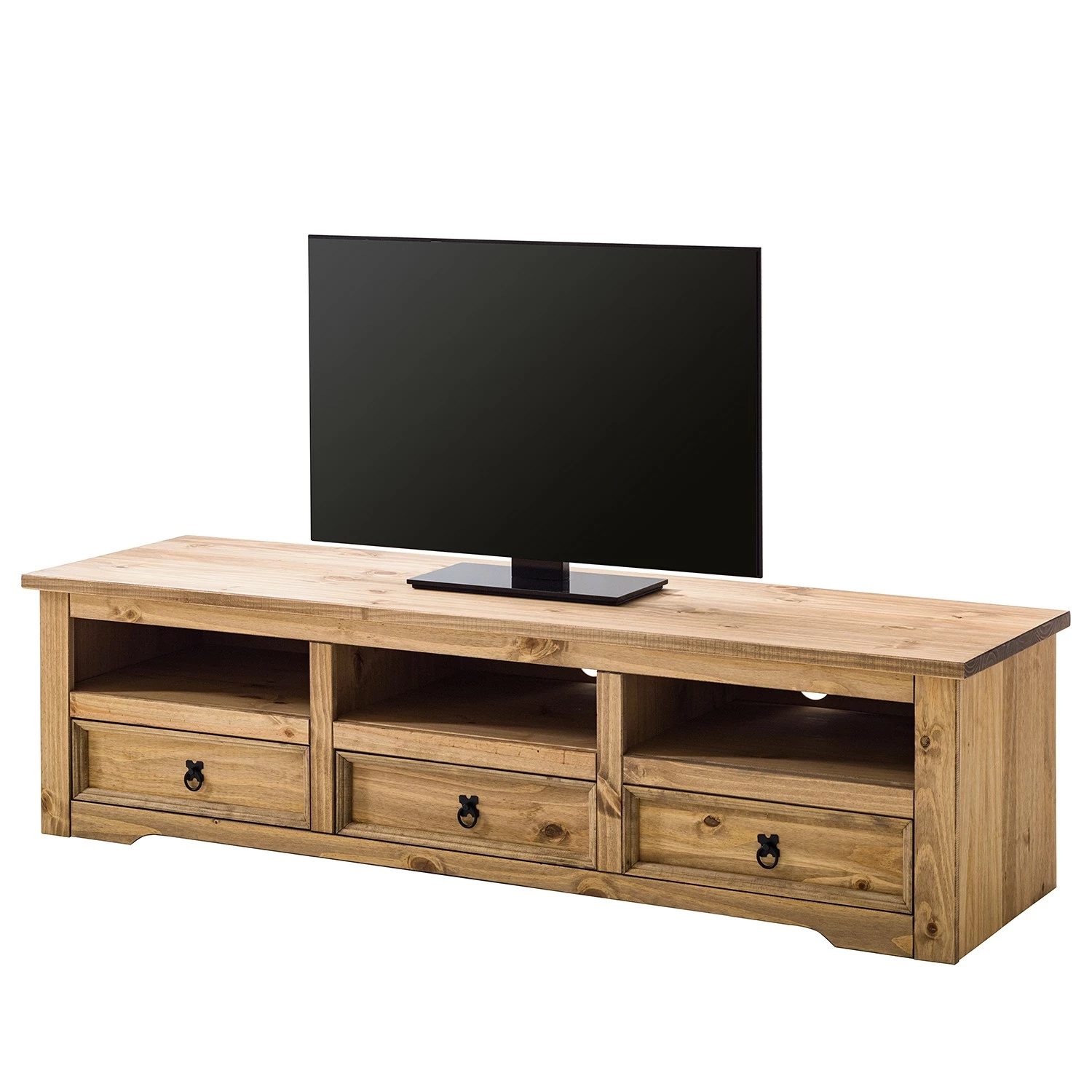 Maison Belfort Meubles TV Finca Rustica I (3 éléments) - Pin massif - Epicéa naturel 5 Maison Belfort Meubles TV Finca Rustica I (3 éléments) - Pin massif - Epicéa naturel – Image 3