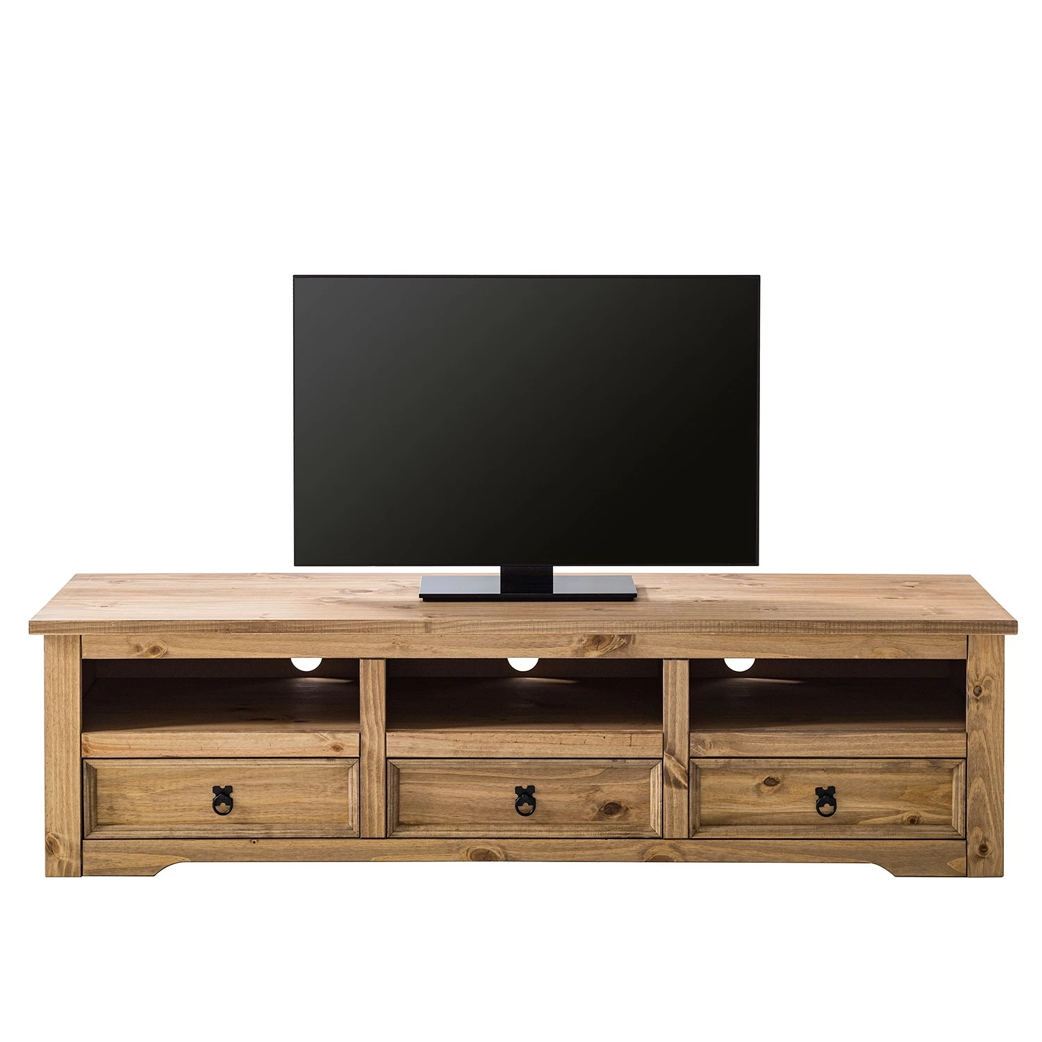 Maison Belfort Meubles TV Finca Rustica I (3 éléments) - Pin massif - Epicéa naturel 6 Maison Belfort Meubles TV Finca Rustica I (3 éléments) - Pin massif - Epicéa naturel – Image 4