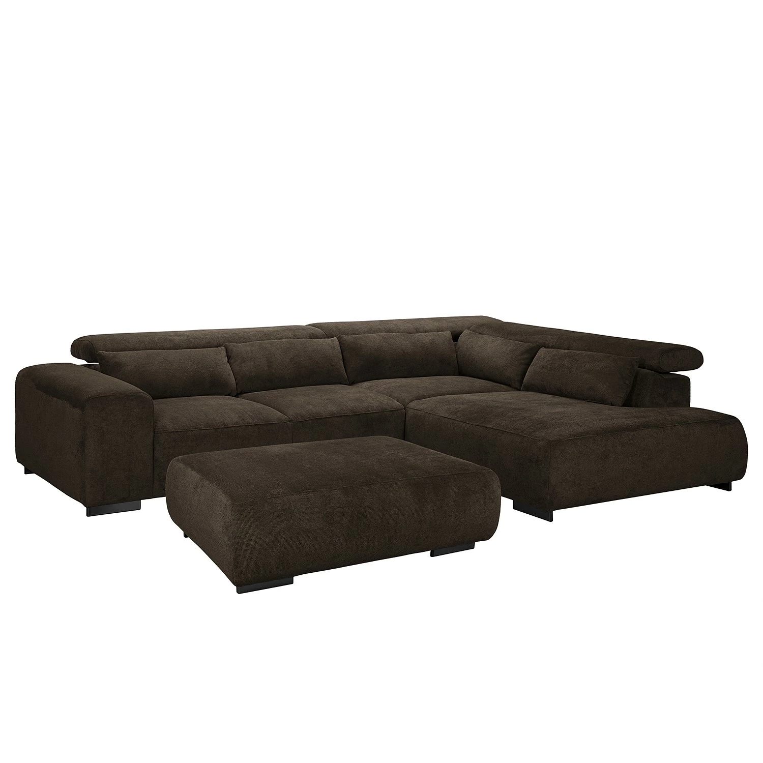 Fredriks Repose-pieds Dolton - Microfibre - Expresso 7 Fredriks Repose-pieds Dolton - Microfibre - Expresso – Image 5