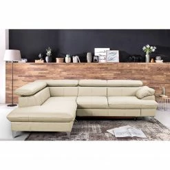 Fredriks Canapé d’angle Coto I - Cuir véritable - Blanc - Méridienne longue à gauche (vue de face) - Fonction couchage - Coffre de lit 16 Fredriks Canapé d’angle Coto I - Cuir véritable - Blanc - Méridienne longue à gauche (vue de face) - Fonction couchage - Coffre de lit -loftscape Boutique 1000205208 200310 12352700760 MOOD DETAILS P000000001000205208 mood