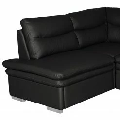 Fredriks Canapé d’angle Elkin - Imitation cuir - Noir - Méridienne longue à gauche (vue de face) - Sans fonction 13 Fredriks Canapé d’angle Elkin - Imitation cuir - Noir - Méridienne longue à gauche (vue de face) - Sans fonction -loftscape Boutique 1000205229 200310 12354600953 DETAILS P000000001000205229