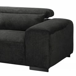 Fredriks Canapé d’angle Dolton - Microfibre - Noir - Méridienne longue à gauche (vue de face) 23 Fredriks Canapé d’angle Dolton - Microfibre - Noir - Méridienne longue à gauche (vue de face) -loftscape Boutique 1000205231 200310 12354700966 DETAILS P000000001000205231