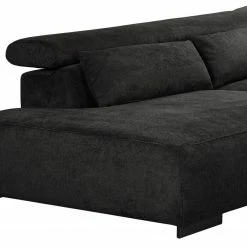 Fredriks Canapé d’angle Dolton - Microfibre - Noir - Méridienne longue à gauche (vue de face) 24 Fredriks Canapé d’angle Dolton - Microfibre - Noir - Méridienne longue à gauche (vue de face) -loftscape Boutique 1000205231 200310 12354800967 DETAILS P000000001000205231