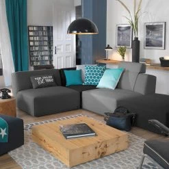 Tom Tailor Fauteuil Elements - Tissu - Tissu TBO : 9 anthrazite -loftscape Boutique 1000205532 200319 14455700045 MOOD DETAILS P000000001000205532 mood