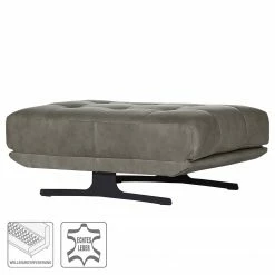 Naturoo Repose-pieds Ruona - Cuir véritable - Gris -loftscape Boutique 1000205750 200227 16252200151 ICON DETAILS P000000001000205750 icon seal