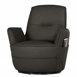 Loftscape Fauteuil Maisse - Cuir pigmenté - Gris -loftscape Boutique 1000205779 200312 11242000010 DETAILS P000000001000205779