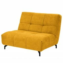 Fredriks Canapé Bellmore (1,5 places) - Microfibre - Jaune moutarde