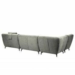 Fredriks Canapé panoramique Bellmore III - Microfibre - Gris clair - Avec appui-tête -loftscape Boutique 1000206032 200318 14304900441 DETAILS P000000001000206032