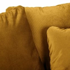 Red Living Canapé Elnora (3 places) - Velours - Jaune moutarde -loftscape Boutique 1000206633 200302 15041000107 DETAILS P000000001000206633