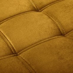 Red Living Canapé Elnora (3 places) - Velours - Jaune moutarde -loftscape Boutique 1000206633 200302 15041000108 DETAILS P000000001000206633