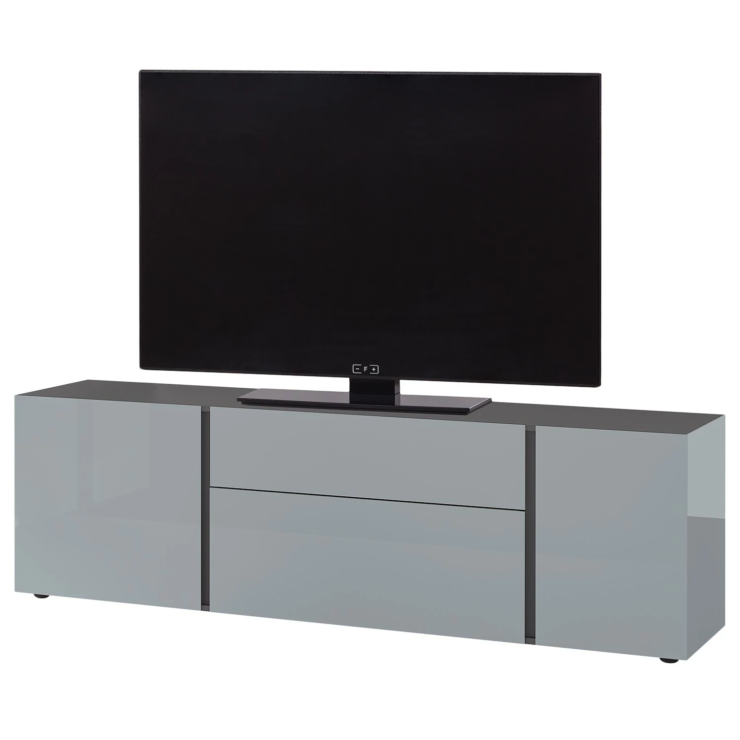 Germania Meuble TV Mesa II - Gris argenté / Graphite 3 Germania Meuble TV Mesa II - Gris argenté / Graphite