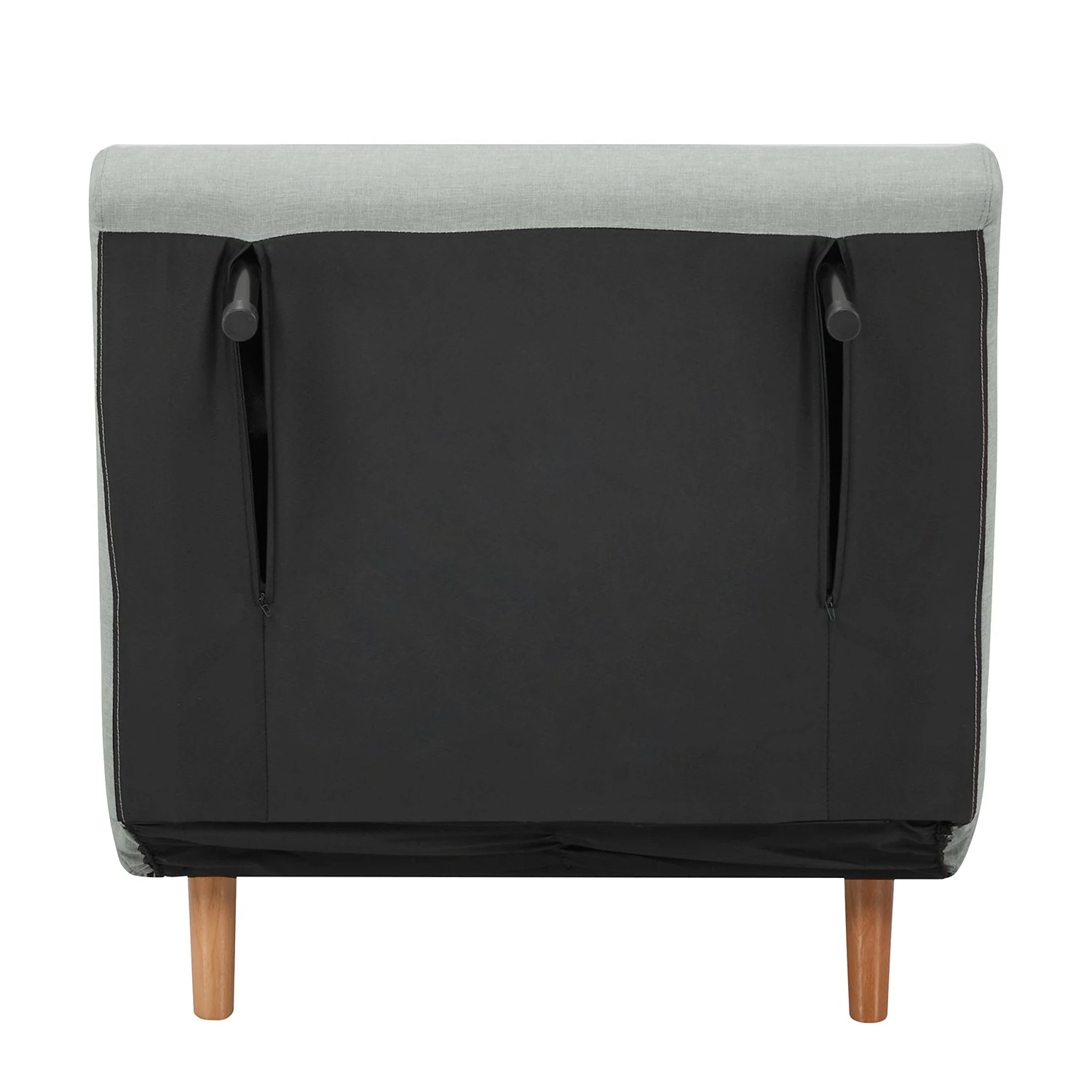 Mørteens Fauteuil convertible Elands - Tissu - Tissu Nims: Gris clair 10 Mørteens Fauteuil convertible Elands - Tissu - Tissu Nims: Gris clair – Image 8