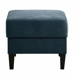 Norrwood Repose-pieds capitonné Koski I - Tissu - Tissu Lito: Bleu marine -loftscape Boutique 1000207104 200709 15464600318 DETAILS P000000001000207104