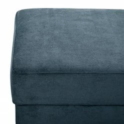 Norrwood Repose-pieds capitonné Koski I - Tissu - Tissu Lito: Bleu marine -loftscape Boutique 1000207104 200709 15464600320 DETAILS P000000001000207104