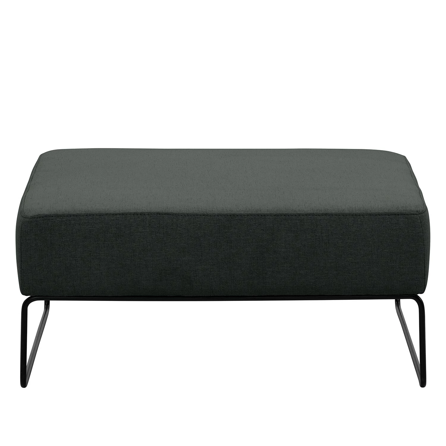 Norrwood Repose-pieds capitonné Litti I - Tissu - Tissu Nere: Noir 5 Norrwood Repose-pieds capitonné Litti I - Tissu - Tissu Nere: Noir – Image 3