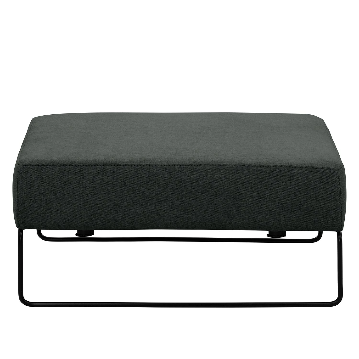 Norrwood Repose-pieds capitonné Litti I - Tissu - Tissu Nere: Noir 6 Norrwood Repose-pieds capitonné Litti I - Tissu - Tissu Nere: Noir – Image 4