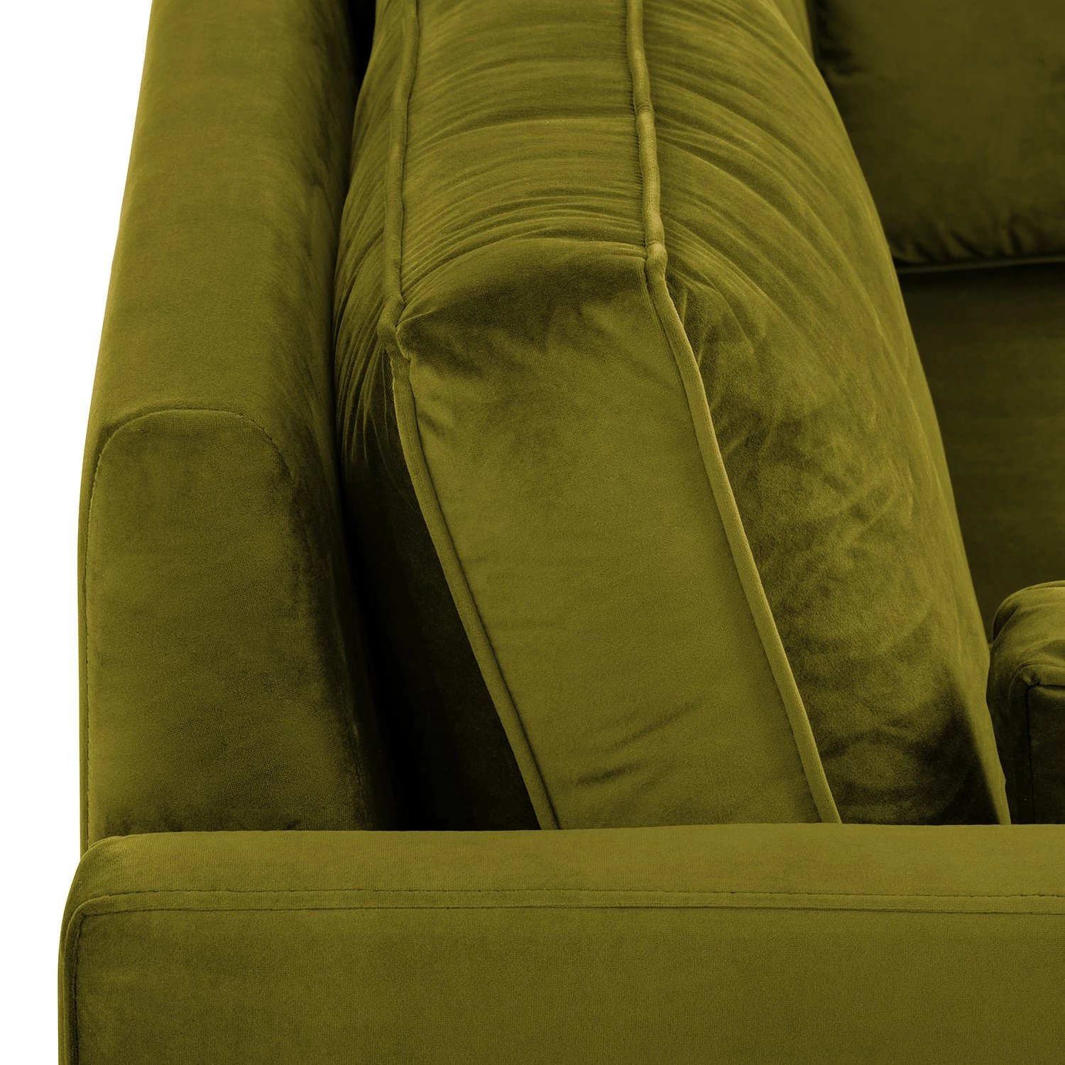 Red Living Canapé Voiron I (2-3 places) - Velours Ravi: Avocat 9 Red Living Canapé Voiron I (2-3 places) - Velours Ravi: Avocat – Image 7