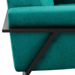 Norrwood Fauteuil Hanko I - Velours - Tissu Lito: Turquoise -loftscape Boutique 1000207162 200520 14264500155 DETAILS P000000001000207162