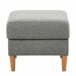 Norrwood Repose-pieds capitonné Kaavi I - Tissu - Tissu Voer: Gris -loftscape Boutique 1000207218 200709 15483801097 DETAILS P000000001000207218