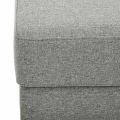 Norrwood Repose-pieds capitonné Kaavi I - Tissu - Tissu Voer: Gris -loftscape Boutique 1000207218 200709 15483801099 DETAILS P000000001000207218