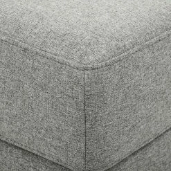 Norrwood Repose-pieds capitonné Kaavi I - Tissu - Tissu Voer: Gris -loftscape Boutique 1000207218 200709 15483801100 DETAILS P000000001000207218