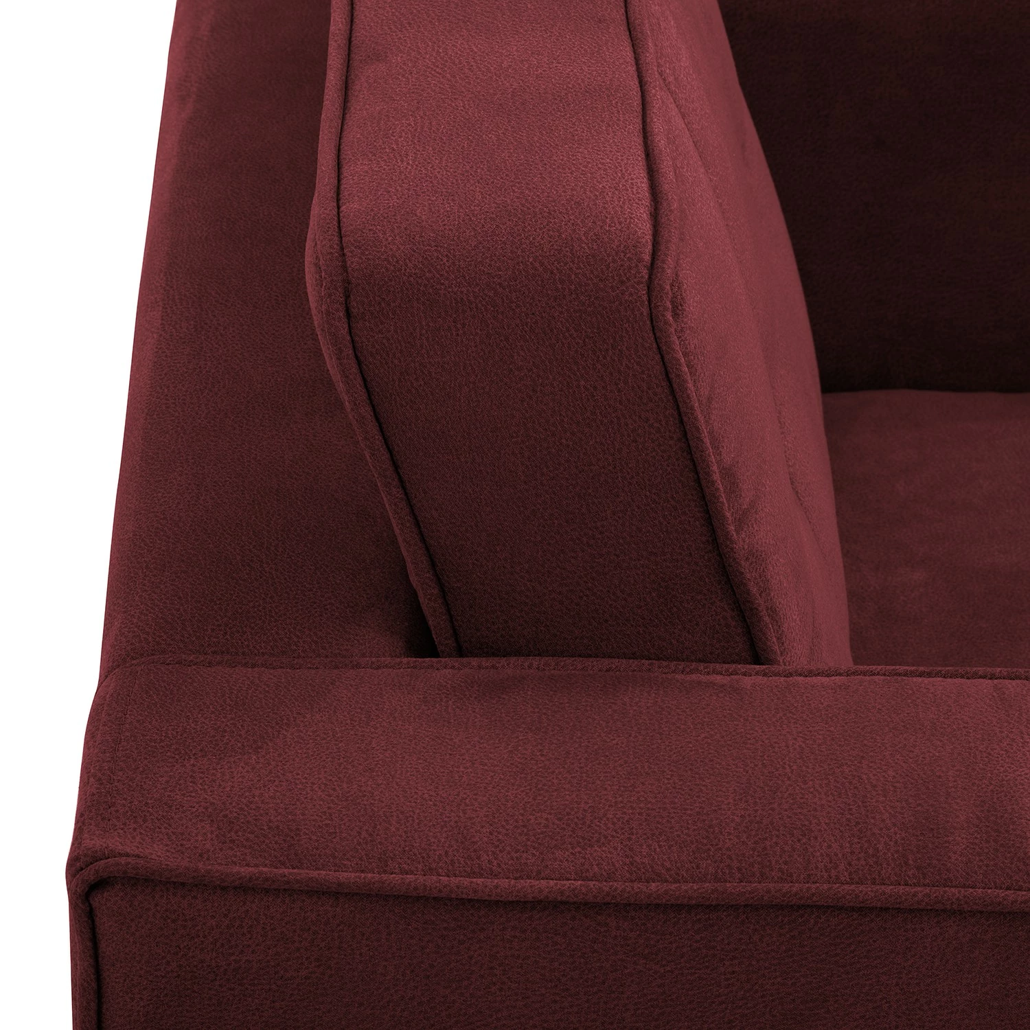 Norrwood Fauteuil Vagnas I - Microfibre Yona: Bordeaux 9 Norrwood Fauteuil Vagnas I - Microfibre Yona: Bordeaux – Image 7