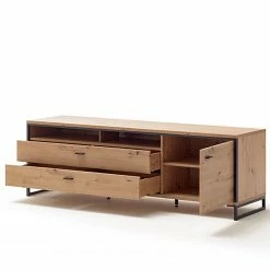 Loftscape Meuble TV Buena - Imitation planches de chêne / Anthracite -loftscape Boutique 1000207345 200317 14281000013 DETAILS P000000001000207345