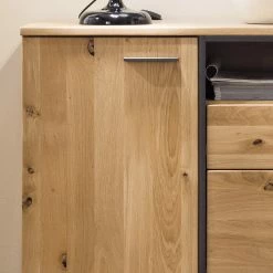 Naturoo Buffet Doora - Partiellement en chêne à nœuds massif - Chêne à nœuds Bianco / Graphite -loftscape Boutique 1000207351 200317 14284200052 DETAILS P000000001000207351