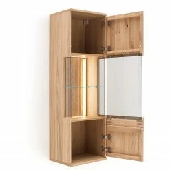 Loftscape Vitrine murale Salvo - Partiellement en chêne massif - Planches de chêne Bianco / Gris 11 Loftscape Vitrine murale Salvo - Partiellement en chêne massif - Planches de chêne Bianco / Gris -loftscape Boutique 1000207370 200317 14302000183 DETAILS P000000001000207370