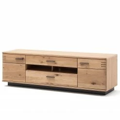 Loftscape Meuble TV Salvo - Partiellement en chêne massif - Planches de chêne Bianco / Gris - Largeur : 180 cm -loftscape Boutique 1000207373 200317 14304500211 DETAILS P000000001000207373