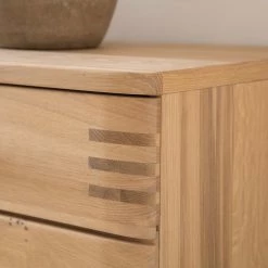 Loftscape Meuble TV Salvo - Partiellement en chêne massif - Planches de chêne Bianco / Gris - Largeur : 180 cm -loftscape Boutique 1000207373 200317 14304600213 DETAILS P000000001000207373