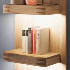 Loftscape Étagère murale Salvo - Placage en chêne véritable - Planches de chêne Bianco -loftscape Boutique 1000207374 200317 14305300221 DETAILS P000000001000207374