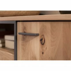 Naturoo Meubles TV muraux Doora I (3 élém.) - Partiellement en chêne à nœuds massif - Chêne à nœuds Bianco / Graphite -loftscape Boutique 1000207677 200305 06214200004 MOOD DETAILS P000000001000207677 mood