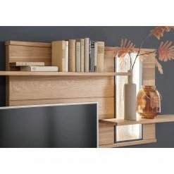 Naturoo Meubles TV muraux Doora I (3 élém.) - Partiellement en chêne à nœuds massif - Chêne à nœuds Bianco / Graphite -loftscape Boutique 1000207677 200305 06214200006 MOOD DETAILS P000000001000207677 mood