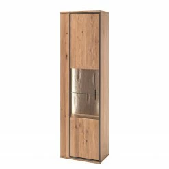 Naturoo Meubles TV muraux Doora I (3 élém.) - Partiellement en chêne à nœuds massif - Chêne à nœuds Bianco / Graphite -loftscape Boutique 1000207677 200305 06214200008 DETAILS P000000001000207677