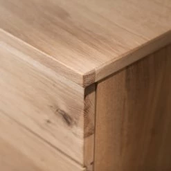 Naturoo Meubles TV muraux Doora II (4 élém.) - Partiellement en chêne à nœuds massif - Chêne à nœuds Bianco / Graphite -loftscape Boutique 1000207678 200305 06214400034 DETAILS P000000001000207678