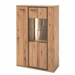 Naturoo Meubles TV muraux Doora III (3 élém.) - Partiellement en chêne à nœuds massif - Chêne à nœuds Bianco / Graphite -loftscape Boutique 1000207679 200305 06214400040 DETAILS P000000001000207679