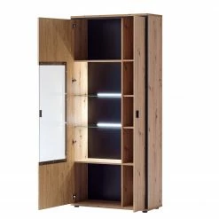 Loftscape Ensemble meubles TV Buena I (3 éléments) - Imitation planches de chêne / Anthracite -loftscape Boutique 1000207680 200305 06214500054 DETAILS P000000001000207680