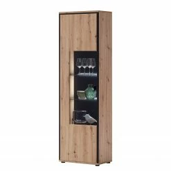 Loftscape Ensemble meubles TV Buena I (3 éléments) - Imitation planches de chêne / Anthracite -loftscape Boutique 1000207680 200305 06214500055 DETAILS P000000001000207680