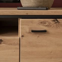 Loftscape Ensemble meubles TV Buena I (3 éléments) - Imitation planches de chêne / Anthracite -loftscape Boutique 1000207680 200305 06214500061 DETAILS P000000001000207680