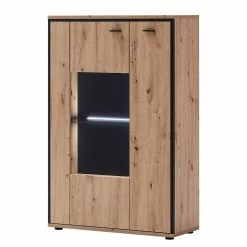 Loftscape Ensemble meubles TV Buena III (4 élém.) - Imitation planches de chêne / Anthracite 28 Loftscape Ensemble meubles TV Buena III (4 élém.) - Imitation planches de chêne / Anthracite -loftscape Boutique 1000207682 200305 06214800091 DETAILS P000000001000207682