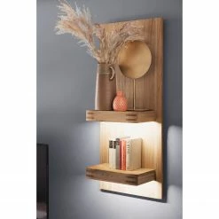 Loftscape Ensemble meubles TV Salvo I (3 élém.) - Partiellement en chêne massif - Planches de chêne Bianco / Gris -loftscape Boutique 1000207683 200305 06214800101 MOOD DETAILS P000000001000207683 mood