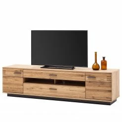 Loftscape Ensemble meubles TV Salvo I (3 élém.) - Partiellement en chêne massif - Planches de chêne Bianco / Gris -loftscape Boutique 1000207683 200305 06214900108 DETAILS P000000001000207683