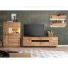Loftscape Ensemble meubles TV Salvo III (4 élém.) - Partiellement en chêne massif - Planches de chêne Bianco / Gris -loftscape Boutique 1000207685 200305 06215000134 MOOD IMAGE P000000001000207685 mood