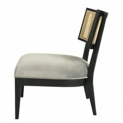 Jack & Alice Fauteuil Burke II - Velours - Gris -loftscape Boutique 1000208625 200724 13575800029 DETAILS P000000001000208625