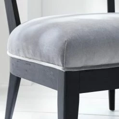 Jack & Alice Fauteuil Burke II - Velours - Gris -loftscape Boutique 1000208625 210310 12433500009 DETAILS P000000001000208625