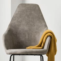 Mørteens Rocking chair Kumia I - Aspect cuir vieilli - Gris -loftscape Boutique 1000208986 210428 10061800016 DETAILS P000000001000208986